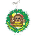 Chinese New Year/2016/Monkey Gift Shop Wreath Ornament (16 Sq. In.)